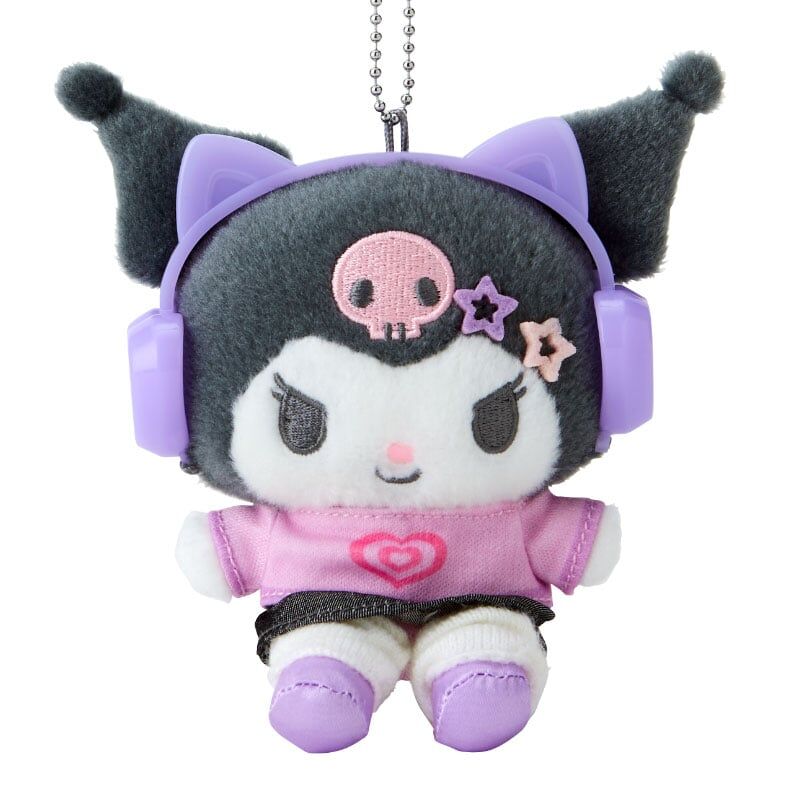 Kuromi Mascot Holder (Our Heisei Pop Design) - 13 cm